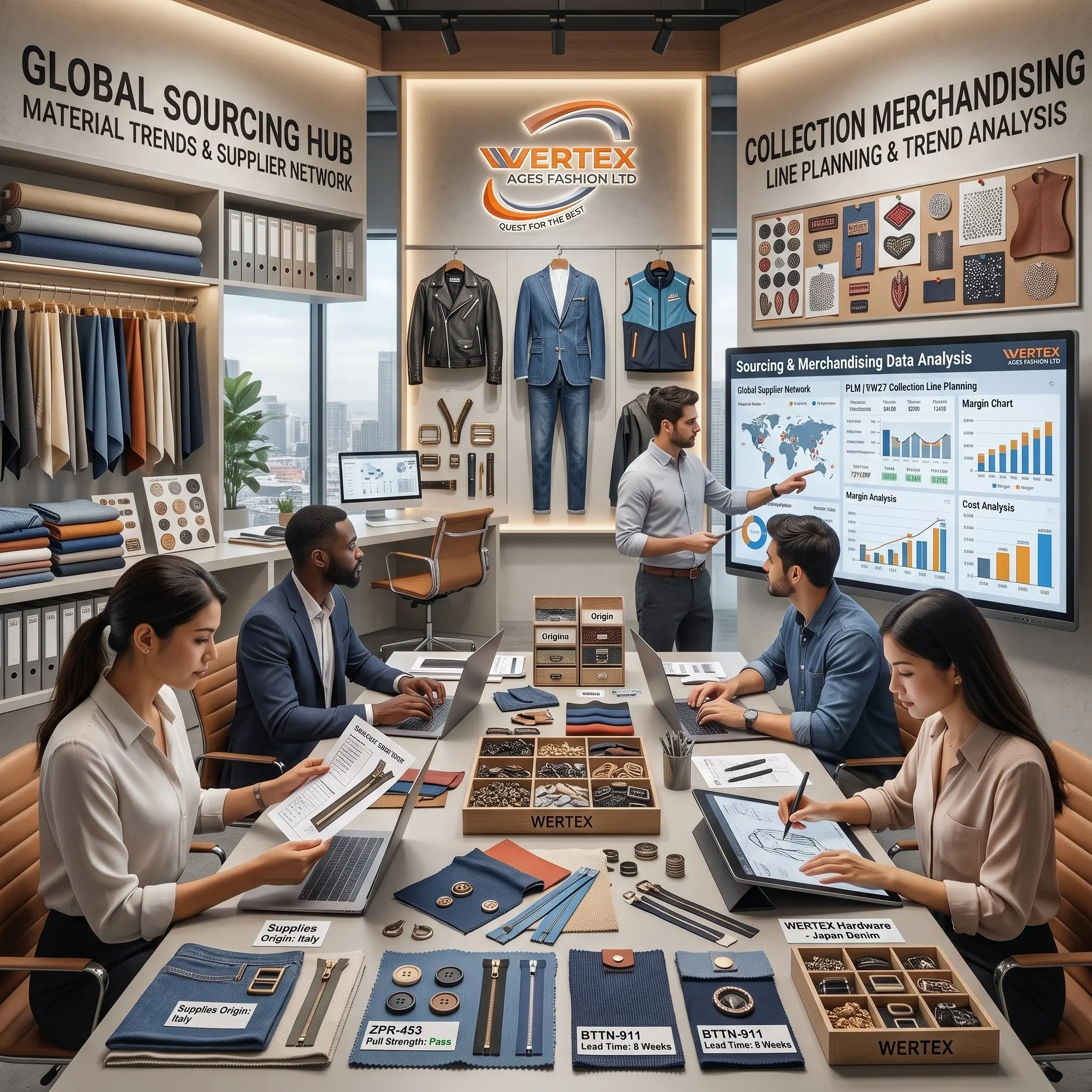 Sourcing & Merchandising Mannequin